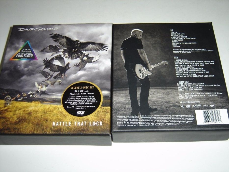 David Gilmour - Rattle That Lock, Deluxe Edition CD + DVD - Box