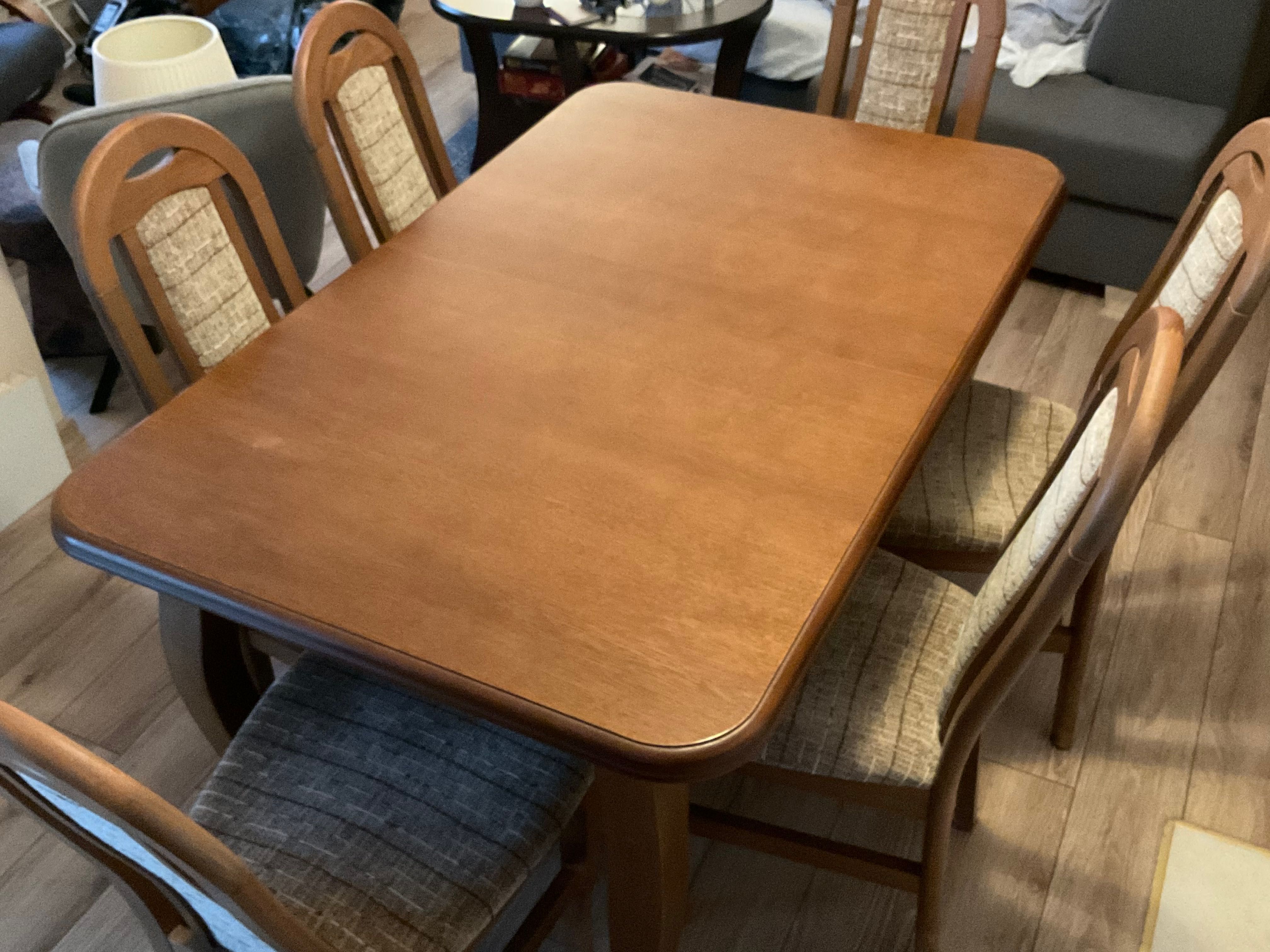 Stół , 6 krzeseł