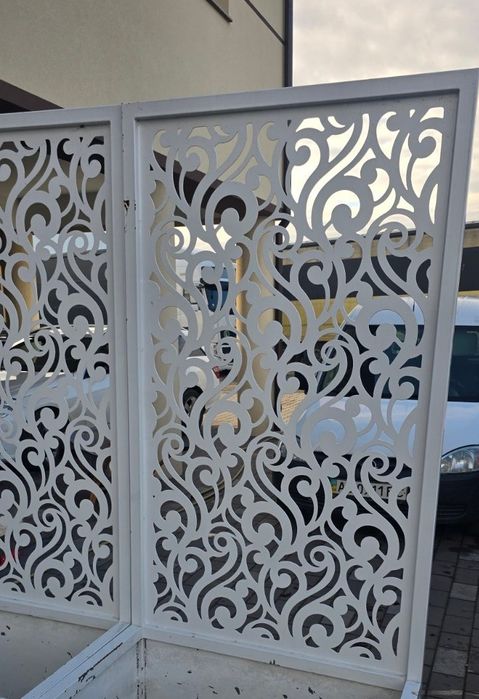 Лазерна різка металу Металеві вставки Брама жалюзі Паркан ранчо Ковка