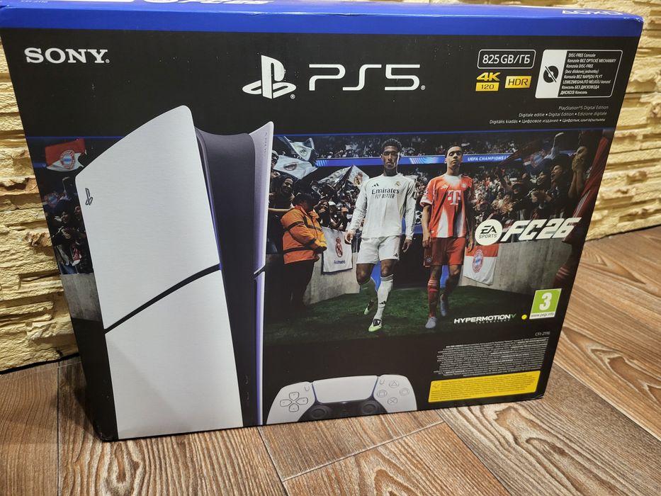 Ігрова приставка консоль PlayStation 5 slim digital  FC 26 нові