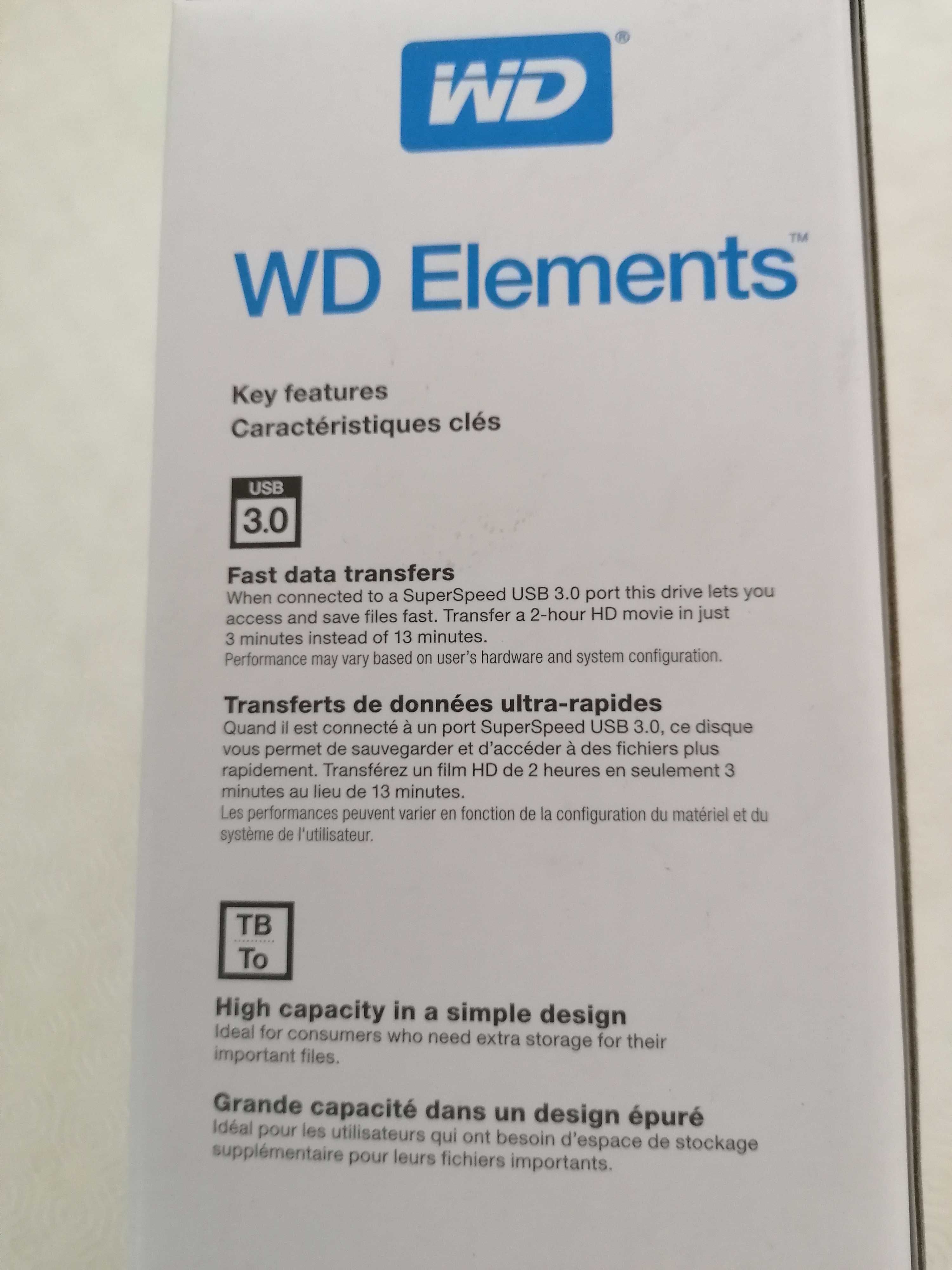 WD 6TB Elements (NOVO - SELADO)