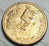 Moeda de 1 escudo (Comemorativa do Mundial de Hóquei de 82)