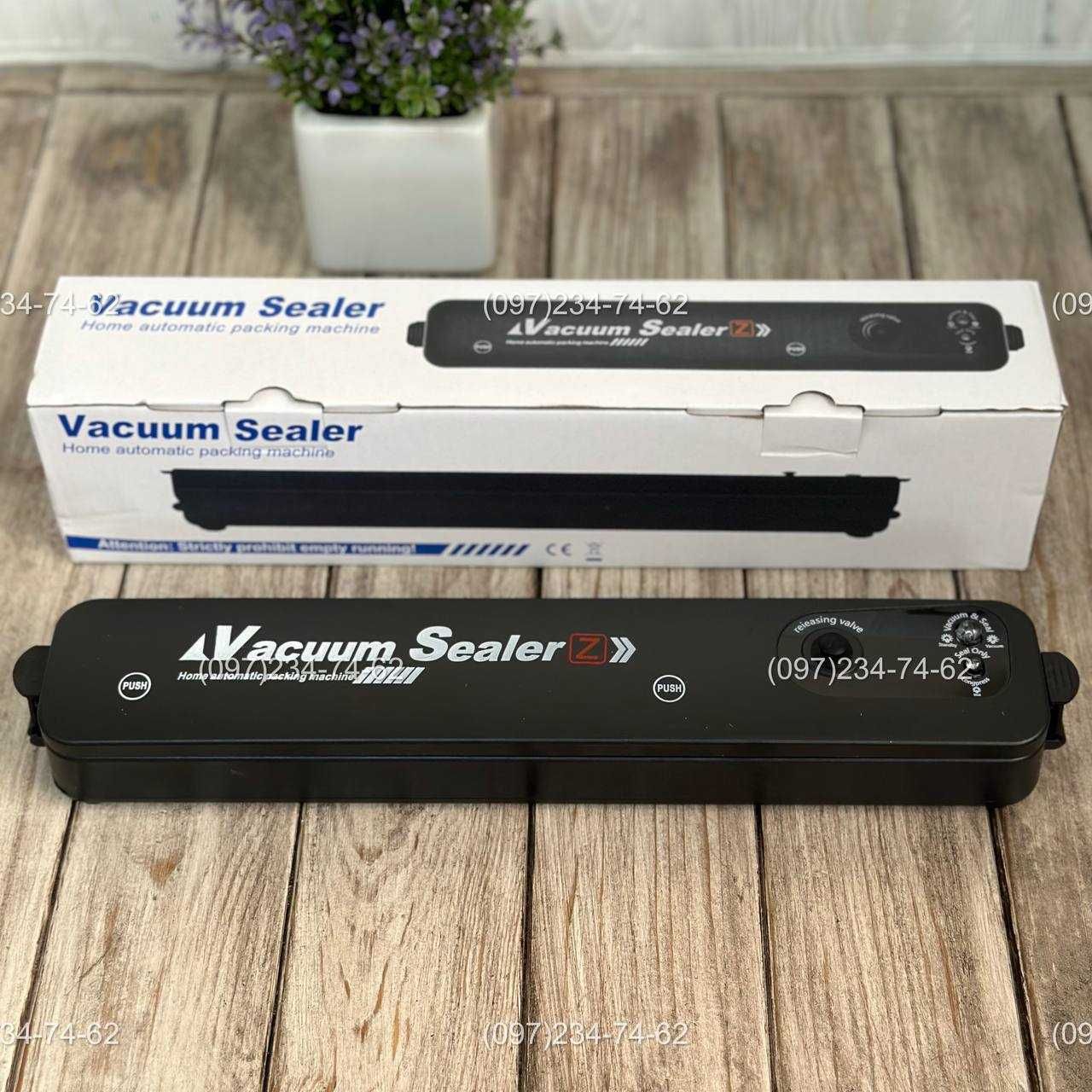 Вакуумний пакувальник продуктів Vacuum Sealer Z Вакуумный упаковщик