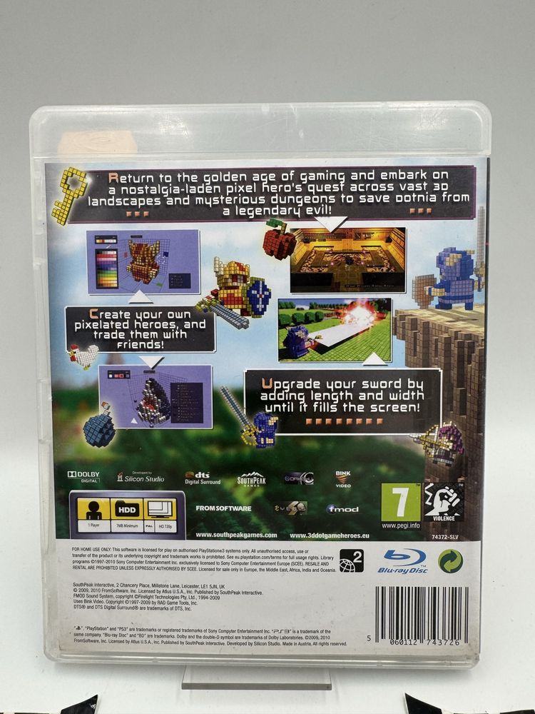 3D Dot Game Heroes Ps3 Gwarancja