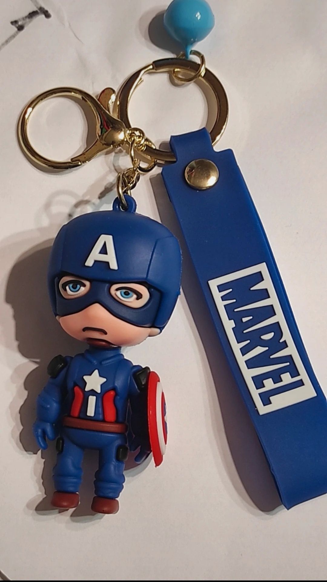 Figurka Brelok Kapitan Ameryka / Captain America - piękna i kolorowa