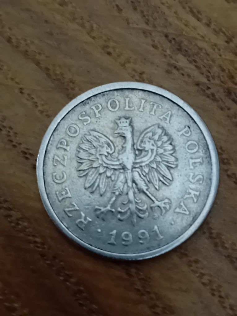 MONETA 1  ZŁ 1991