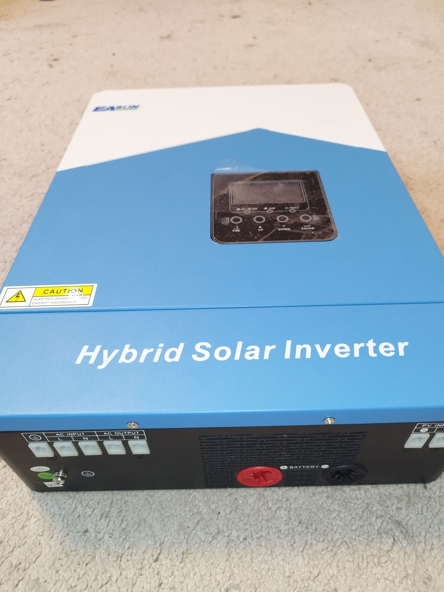 Гібридний сонячний інвертор EASUN POWER 4.2kW 24V WIFI ISolar SMH-II-4