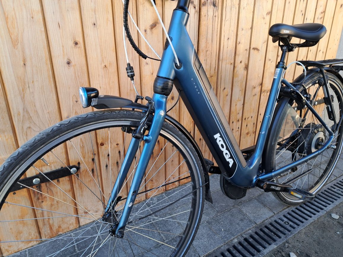 Rower Elektryczny KOGA E-TOUR Gazelle Deore bateria tuba w ramie M 50
