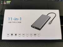 Oberster HUB USB-C 11 em 1 para Macbook e Windows