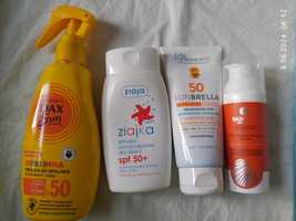 Krem spf50 różne