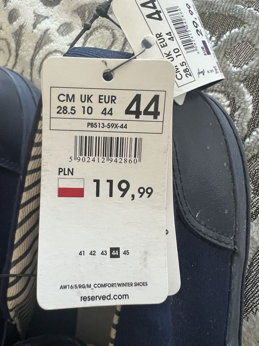 Trampki meskie Reserved 44