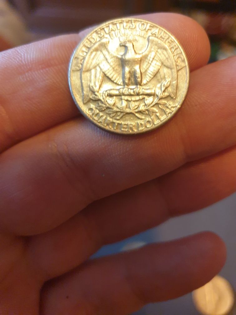 Moneta Quarter Dollar z 1972 roku!! Ćwierćdolarówka.