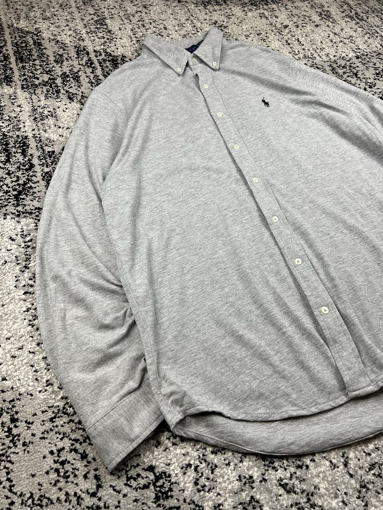Polo Ralph Lauren чоловіча сорочка, брендова сорочка, рубашка Коттон