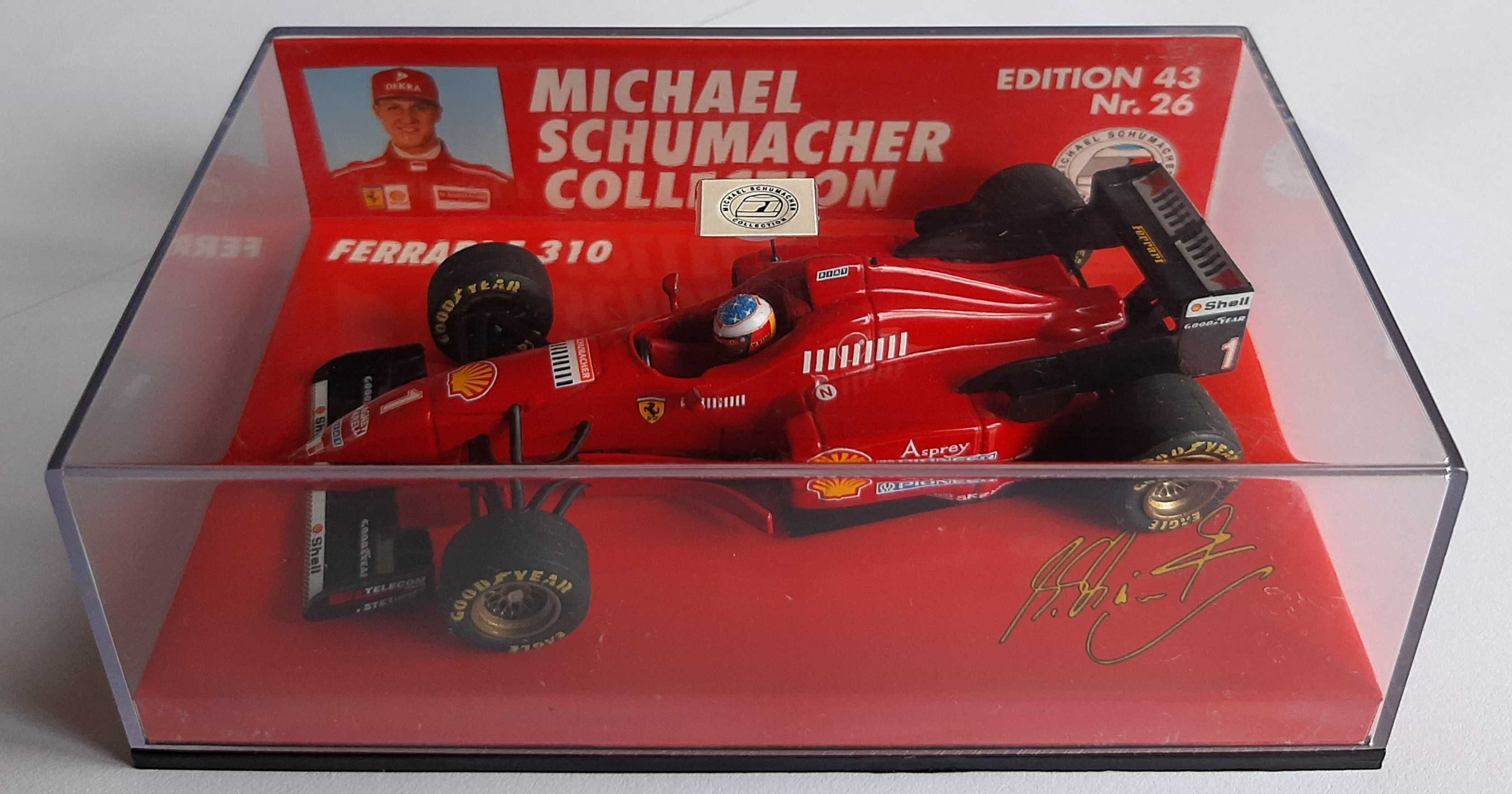 Michael Schumacher Ferrari F310 F1 1996 Minichamps