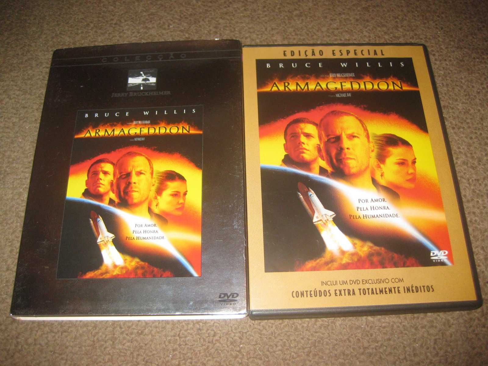 "Armageddon" com Bruce Willis/Edição Especial 2 DVDs/Slidepack!