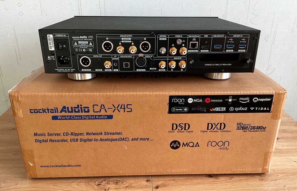 Coctail Audio X45, odtwarzacz multimedialny: wszystko w jednym.