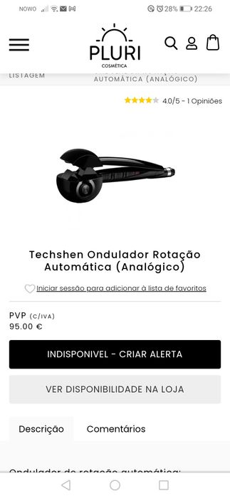 Modelador de cabelo Techshen