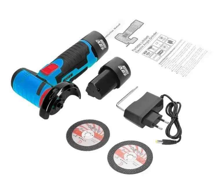 Машинка шлифовальная аккумуляторная, болгарка UKC