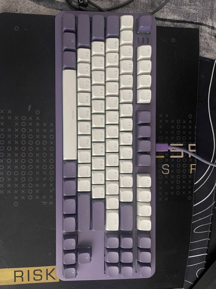 Ігрова Клавіатура Dark Project violet
