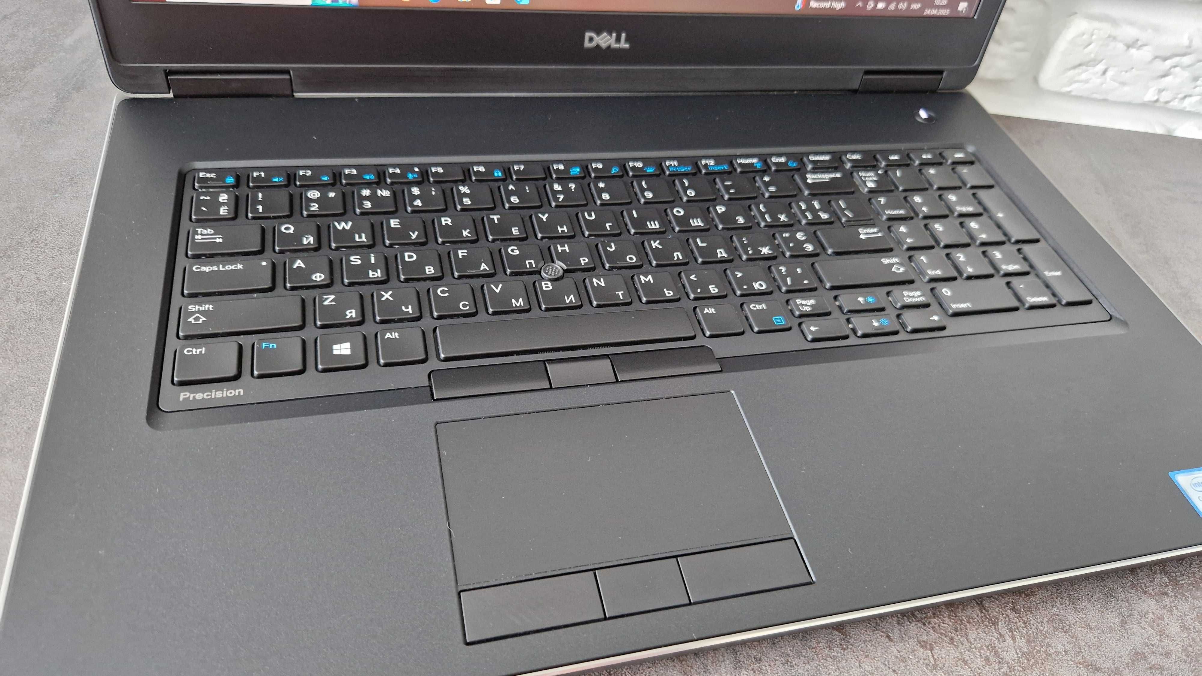 Ноутбук Dell Precision 7730/i9-8950HK/32/128/512/NVIDIA/4K