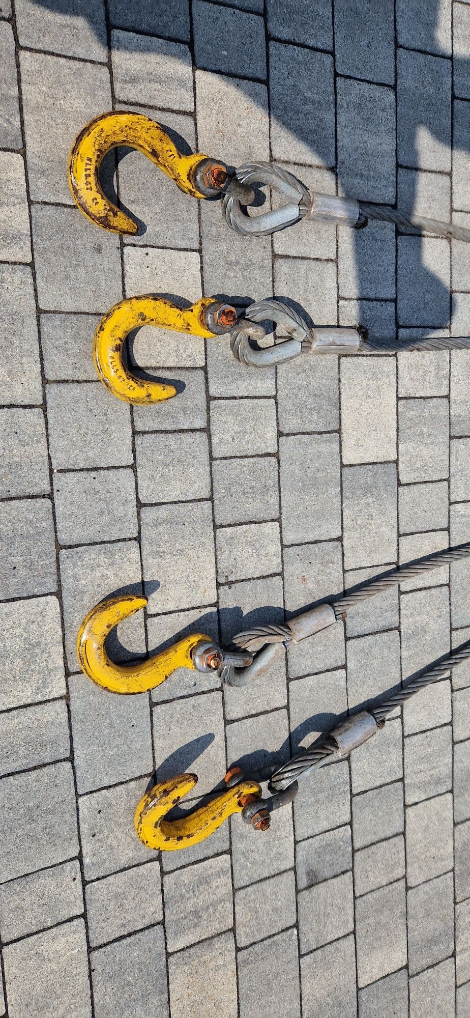 Zawiesie linowe 4 cięgnowe, masywne