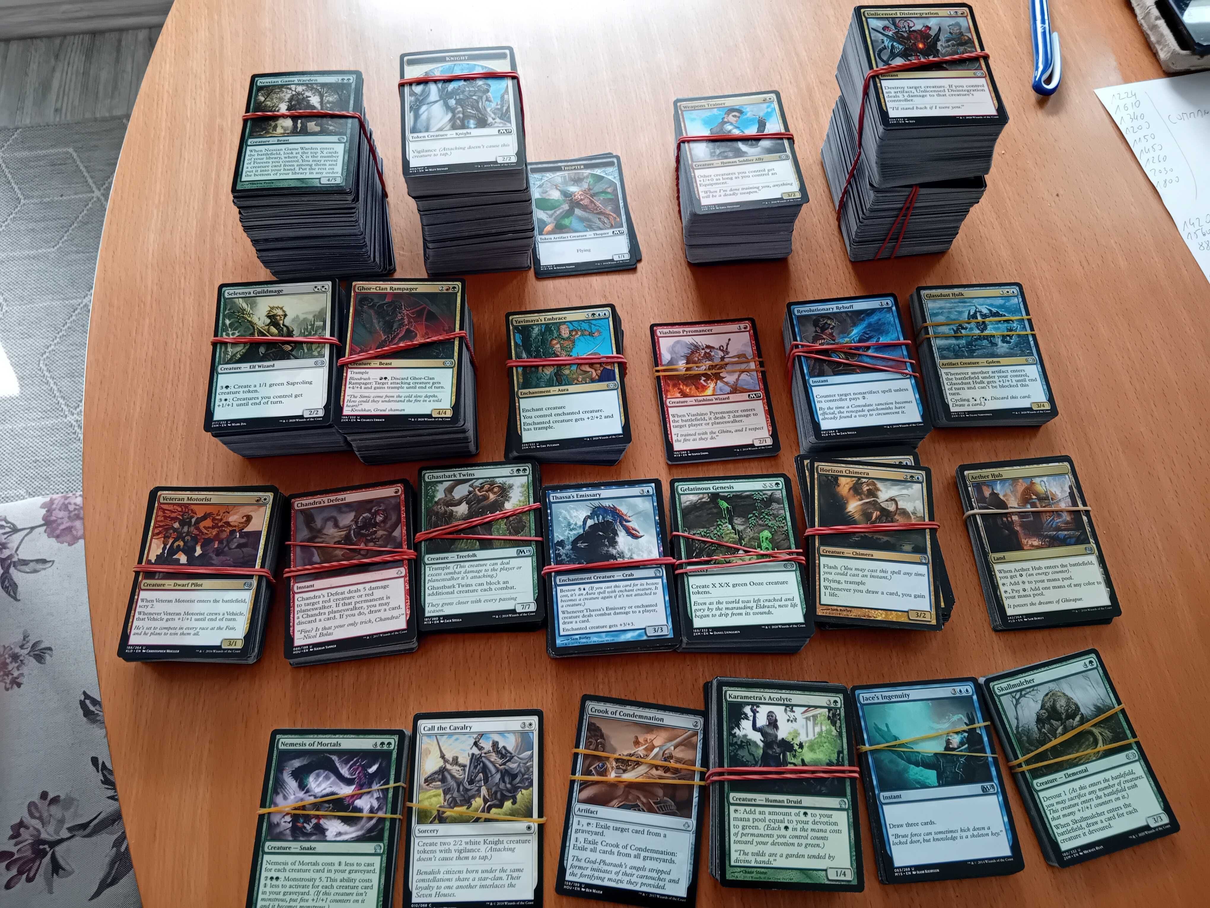 25 kilogramów kart magic the gathering