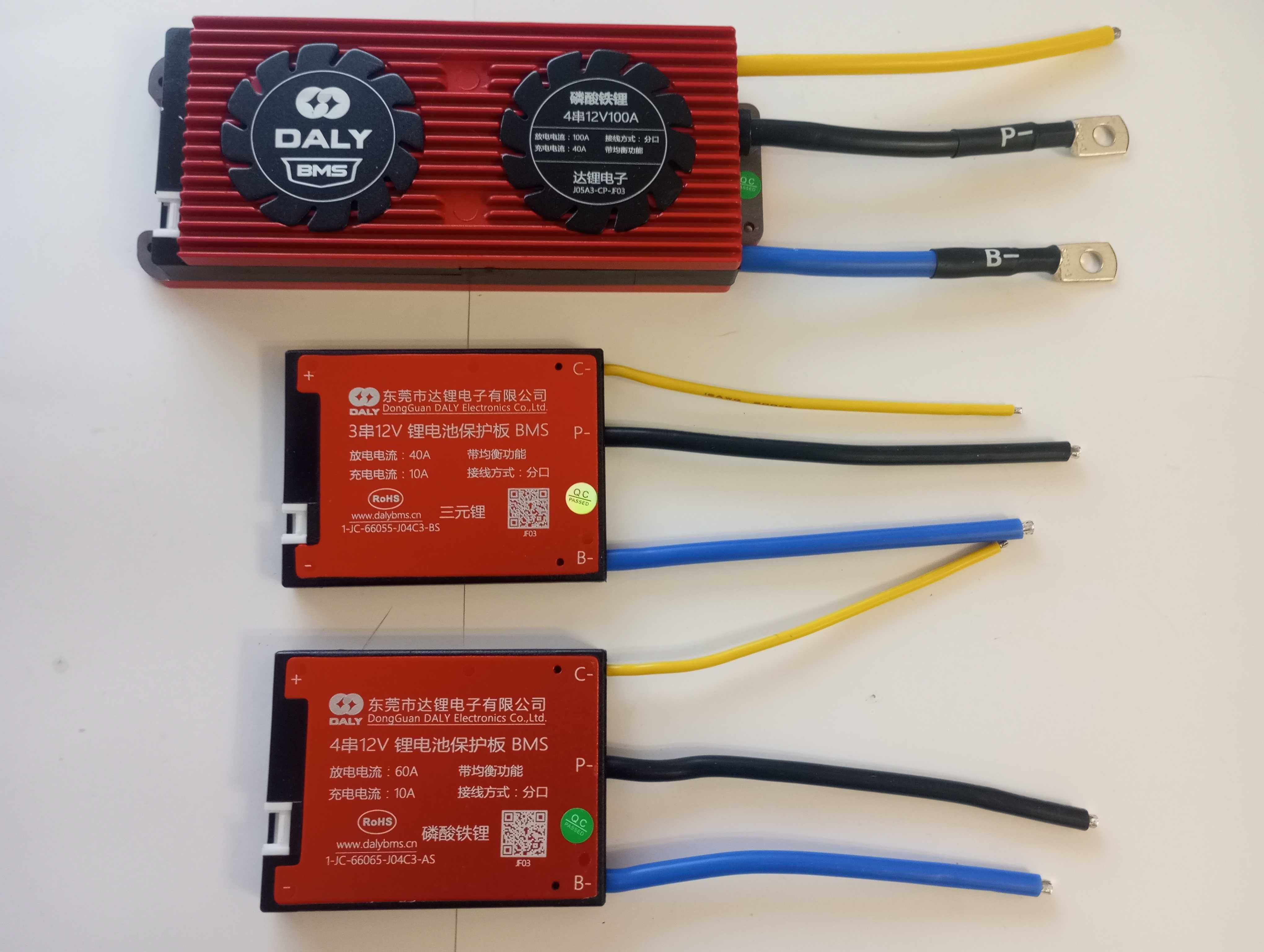 BMS разных типов,Lifepo4,Li-ion 40A - 150A