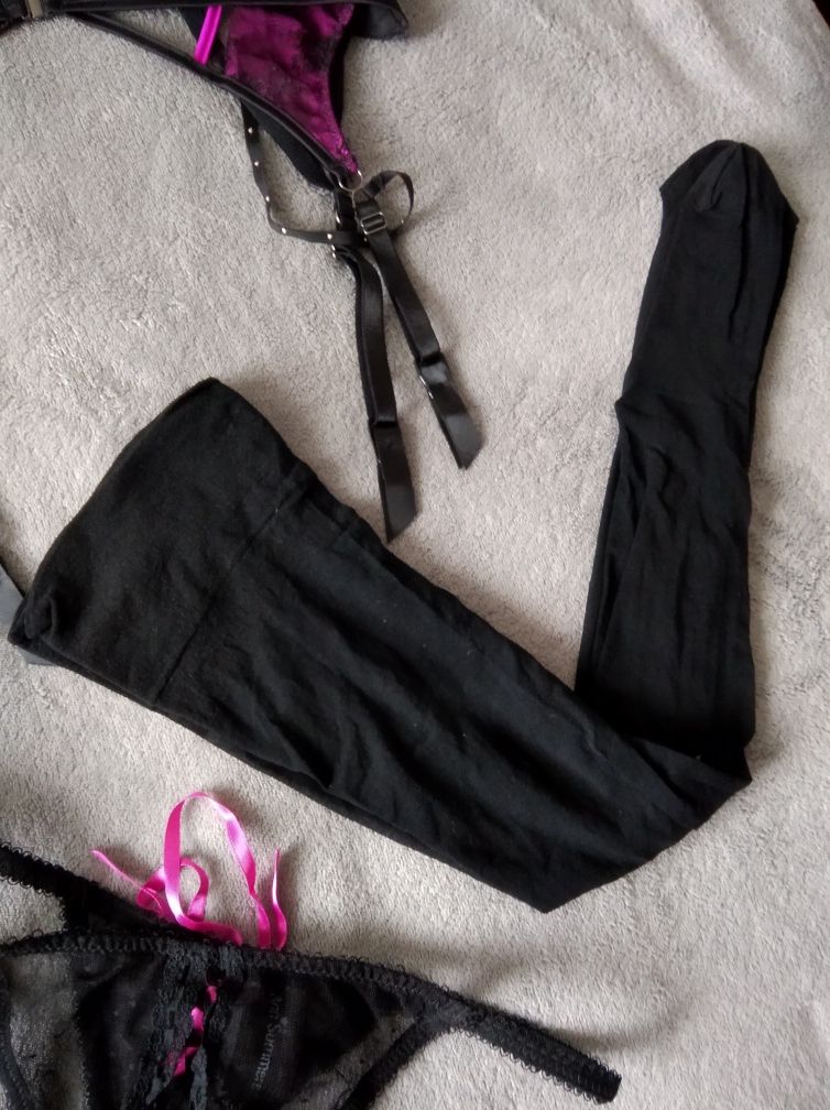 Używ pas pończochy majtki Ann Summers zestaw ero