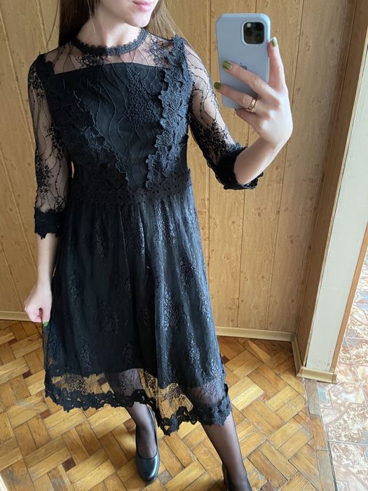 Кружевное платье