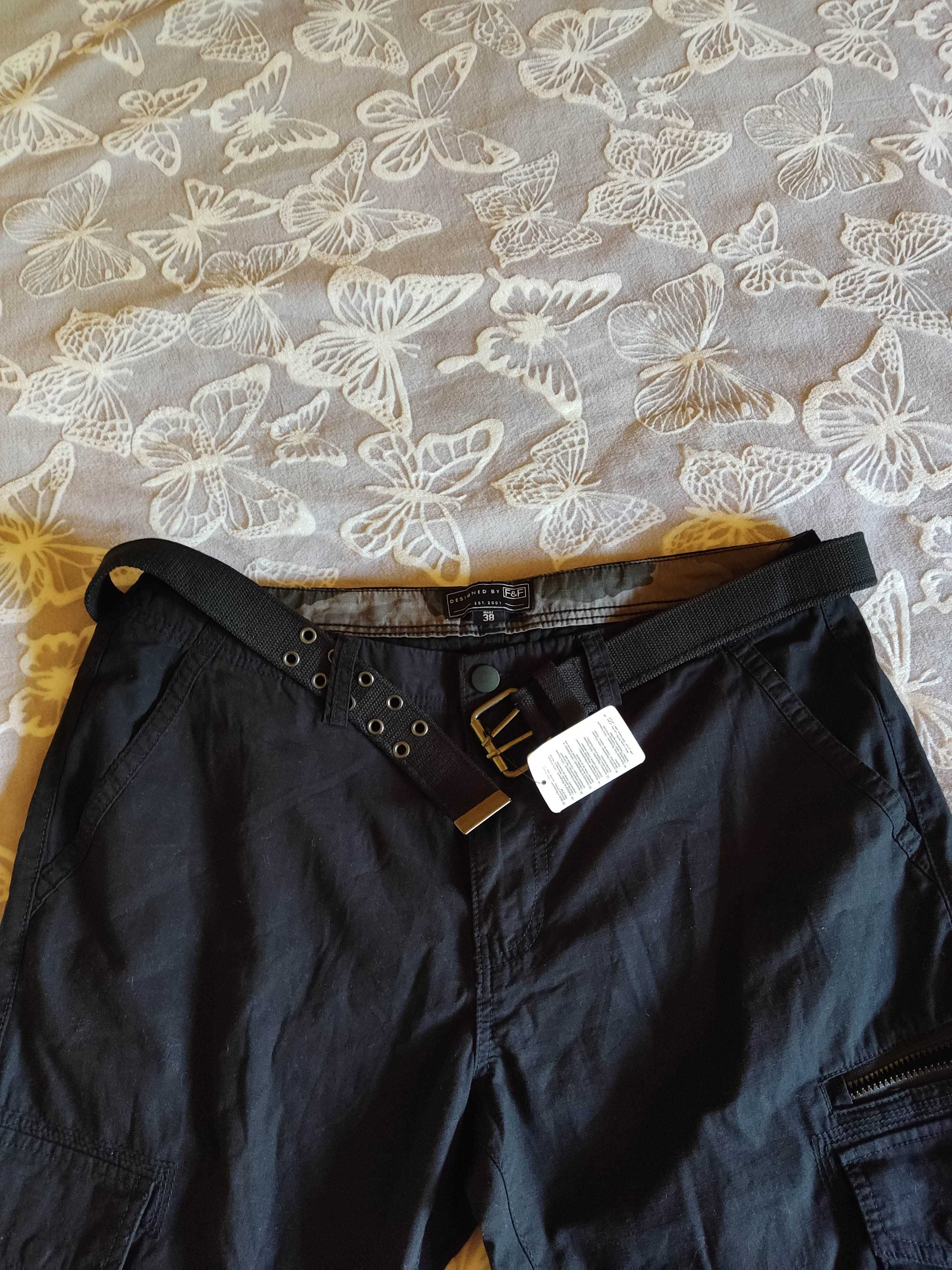 Spodnie krótkie NOWE F&F r. 38 GRATIS!!!
