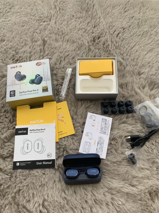 Bluetooth Навушники EarFun Free Pro 3 (ANC Bluetooth 5.3 Hi-Res)