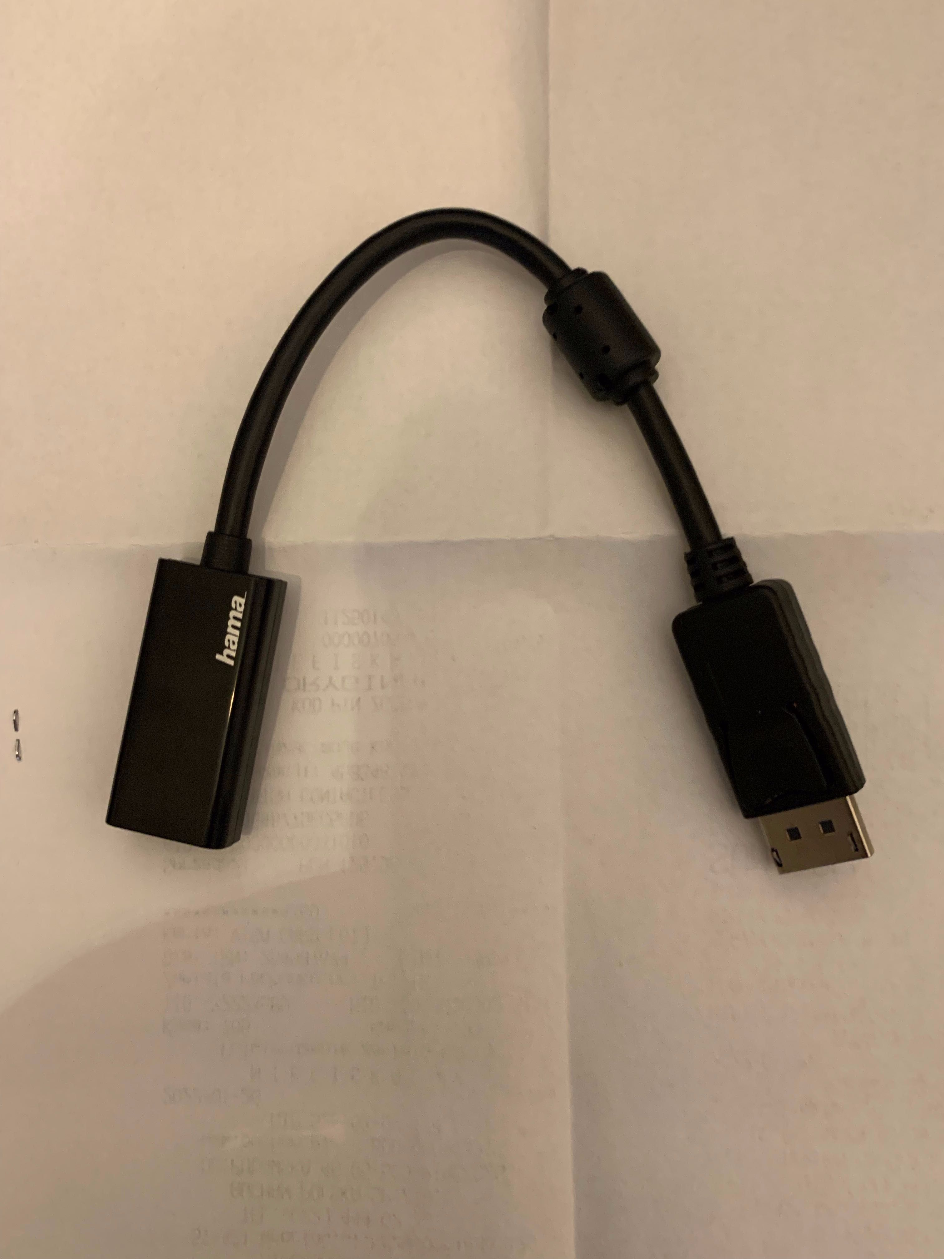 kabel adapter do podłączenia komputer telewizor projektor