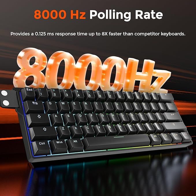 Iгрова магнітна клавіатура DAREU EK60 HE