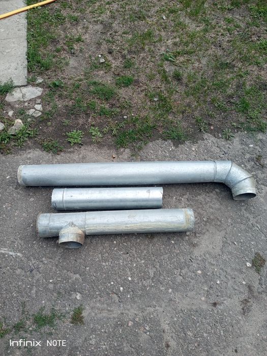 Продам оцинкованные трубы для котла