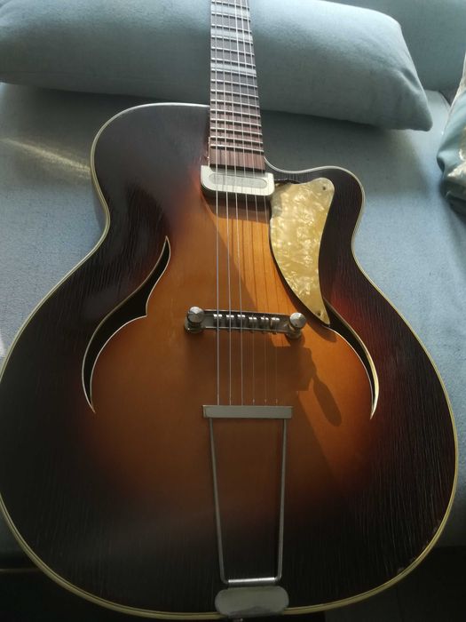 Gitara archtop hollow body Majesty Customs zmodernizowana Gotoh 510!!!