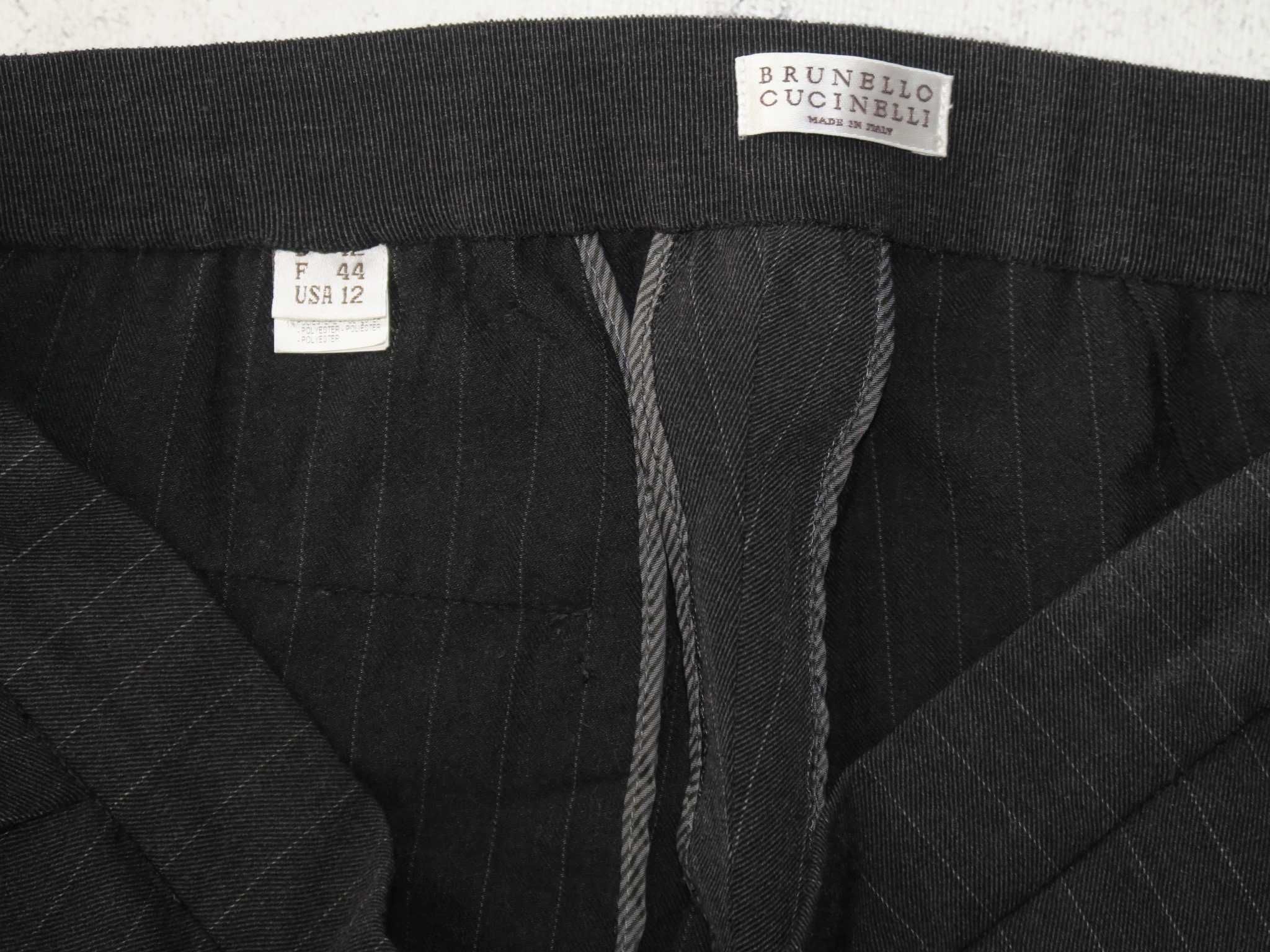Brunello Cucinelli spodnie eleganckie italy vintage luxury L