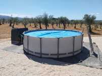 Piscina BESTWAY PRO MAX 4,50x1,20mt alt.+ Bomba Areia+Escada