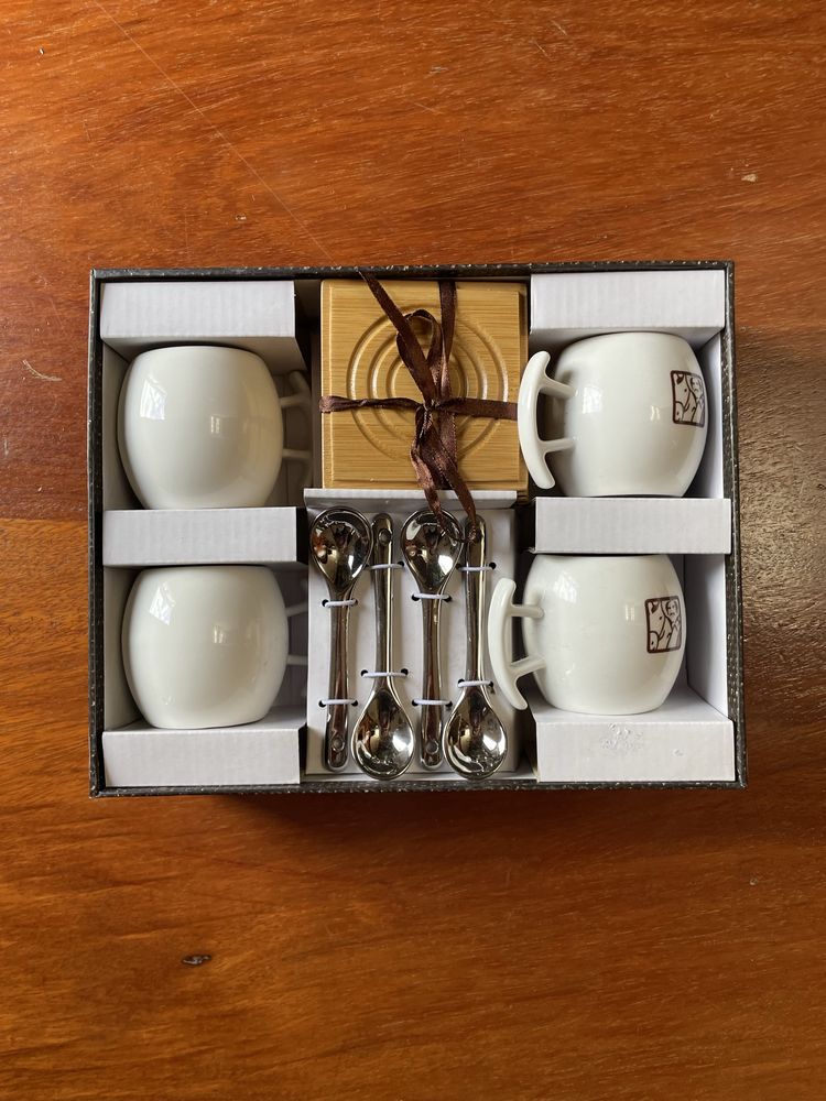 Conjunto de chávenas Juan Valdez Café [Novo]
