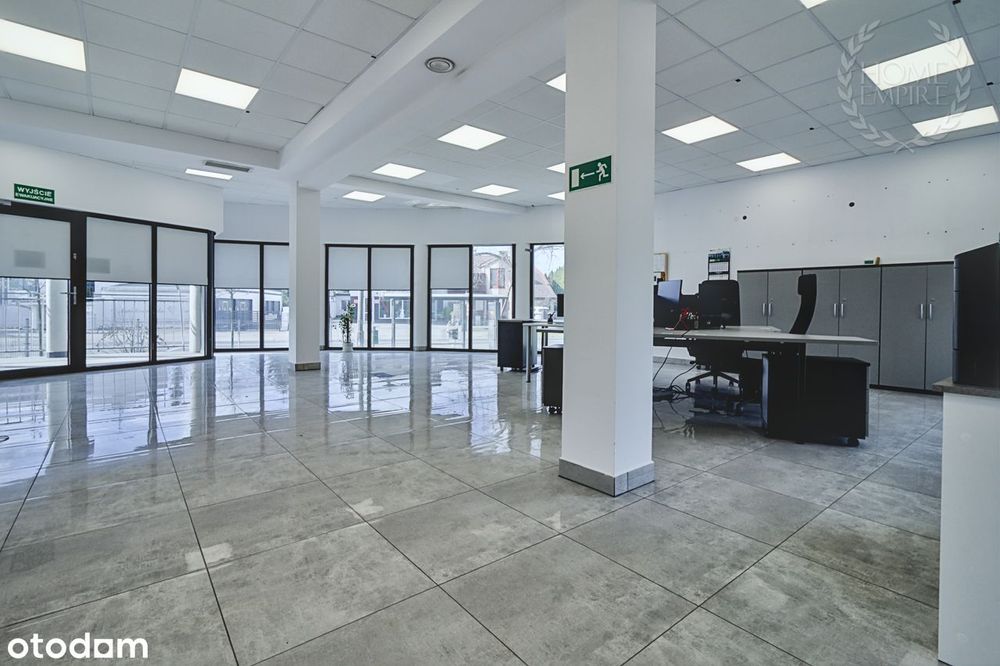 Szczepankowo, parter z witryną + przyziemie, teren zamknięty, parking