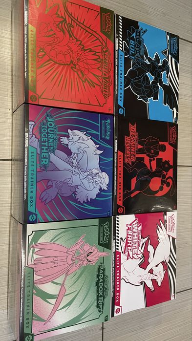 Pokemon tcg: Elite trainer box (ETB) 6szt zestaw nowy