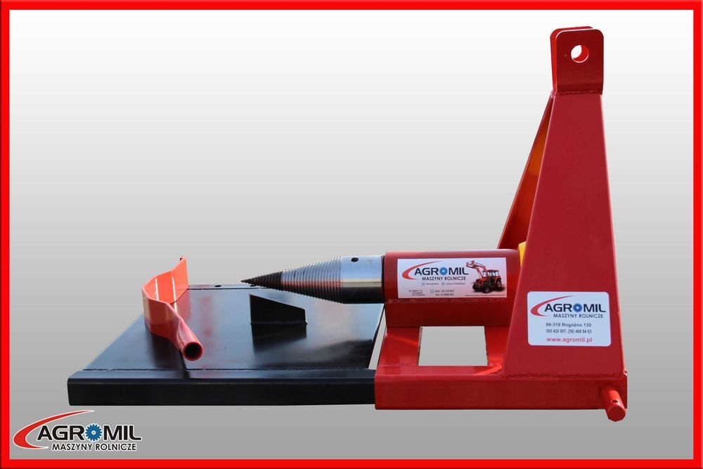 Łuparka świdrowa  do drewna do ciągnika ŚWIDER 100 agro-raf