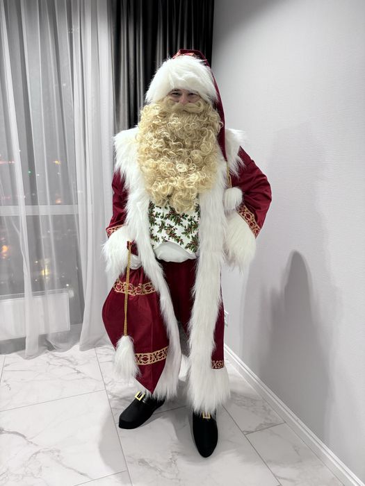 Новорічне експрес привітання Санта Клаус Ельф Дід Мороз та Снігуронька