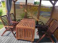 Meble ogrodowe Ikea Applaro