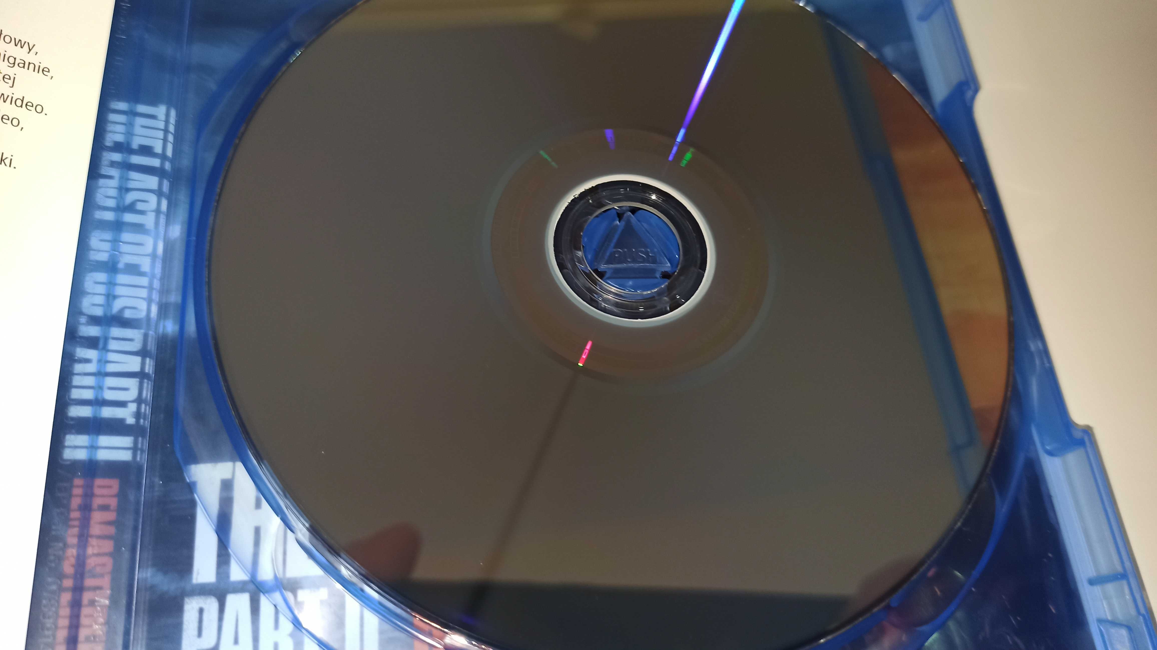 2 gry na ps5 THE LAST OF US PART I + PART II postacie mówią po polsku,