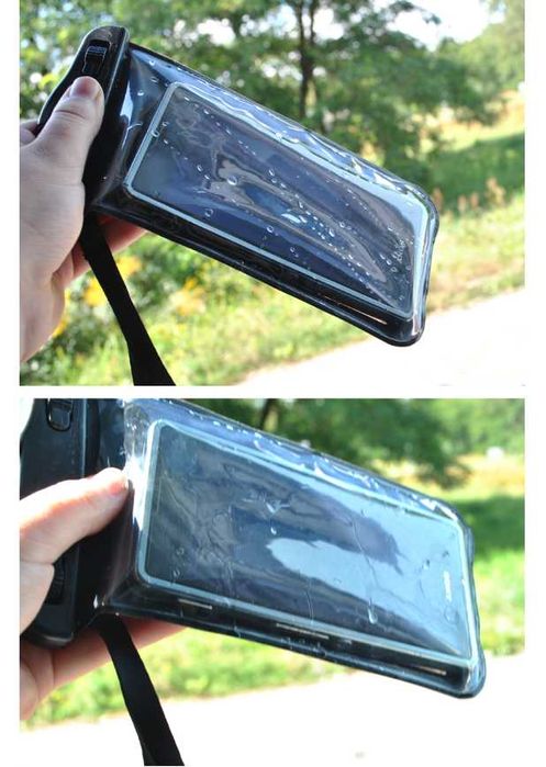 Etui Wodoodporne Pokrowiec na Telefon Deszcz Ryby Kajak Plaża