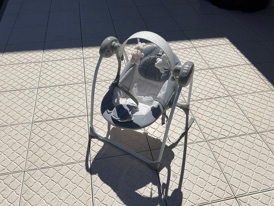 bebe espreguiçadeira baloiço