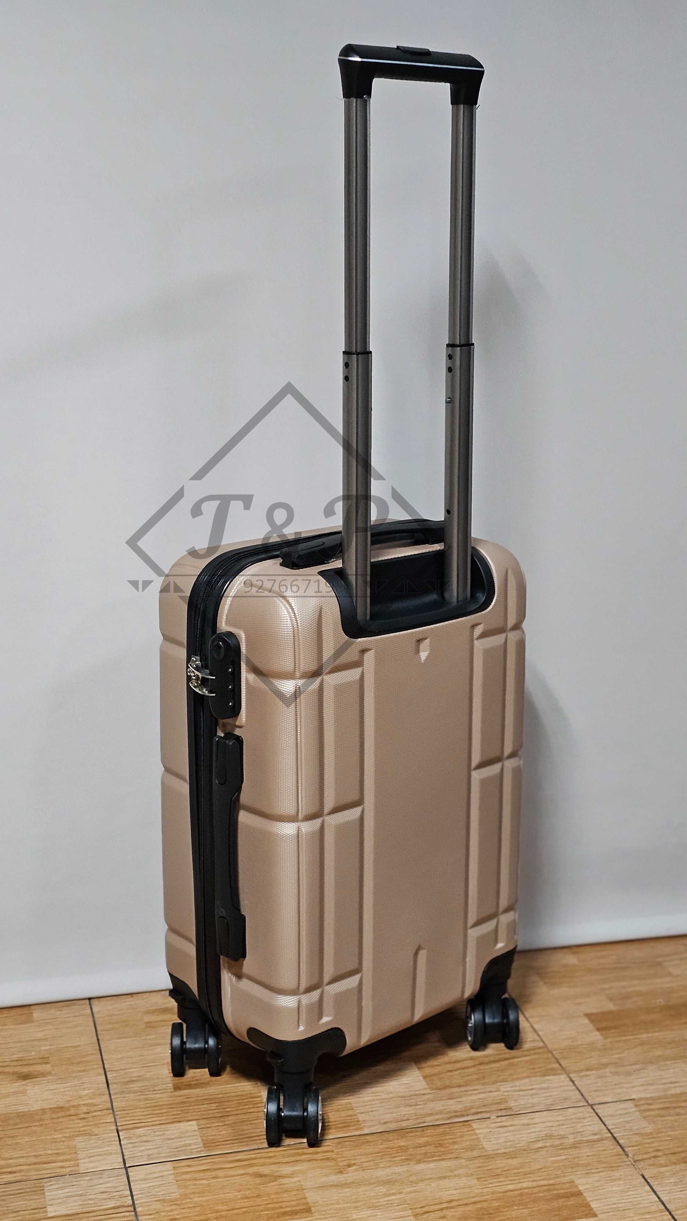 2 Bagagens - Mala Viagem Cabine 10 a 15kg + Mala Porão 23kg - NOVAS