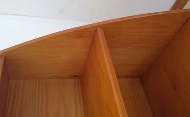 Móvel estante prateleira madeira maciça quarto ou sala