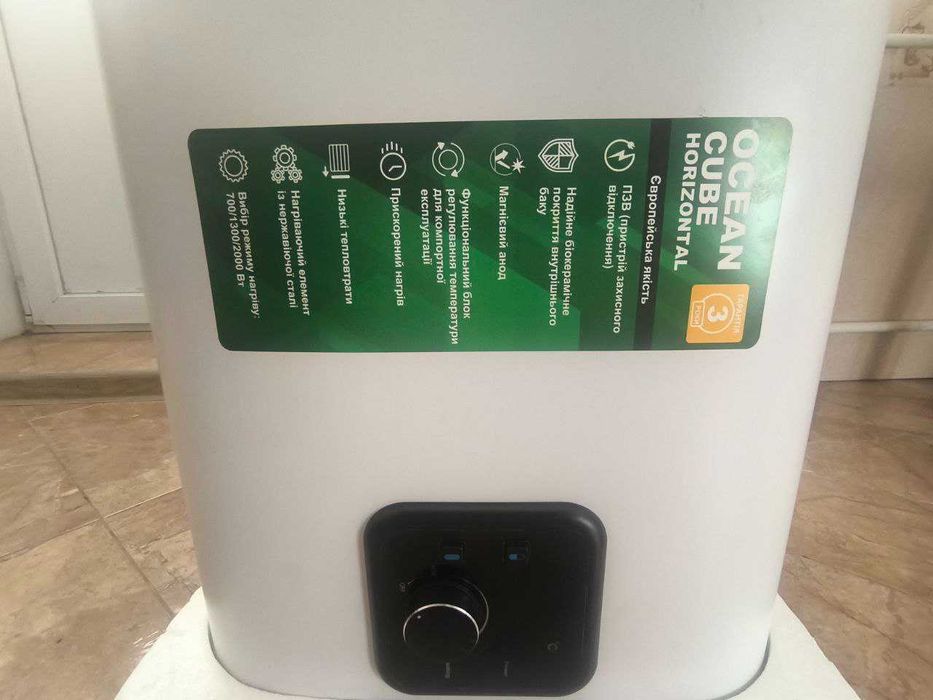 Продається бойлер OCEAN CUBE HORIZONTAL - Об'ємом 80л. Без пакування.