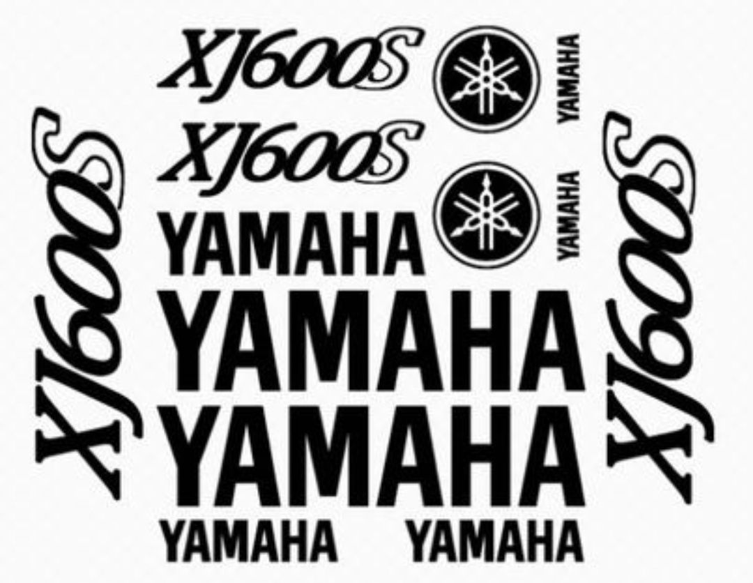Yamaha xj600S /N kit autocolantes